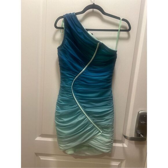 Elliatt Brielle mini Dress Ombre Mint night Date cocktail Party 👗size S NWT$355 - Picture 3 of 5